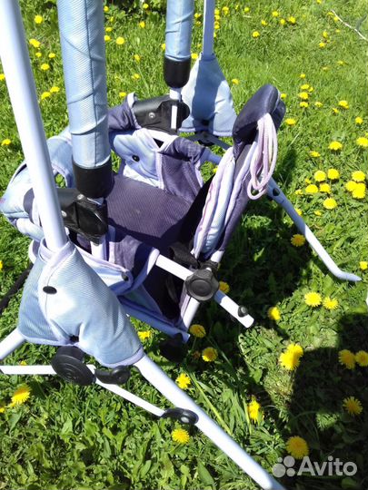 Раскладные напольные детские качели