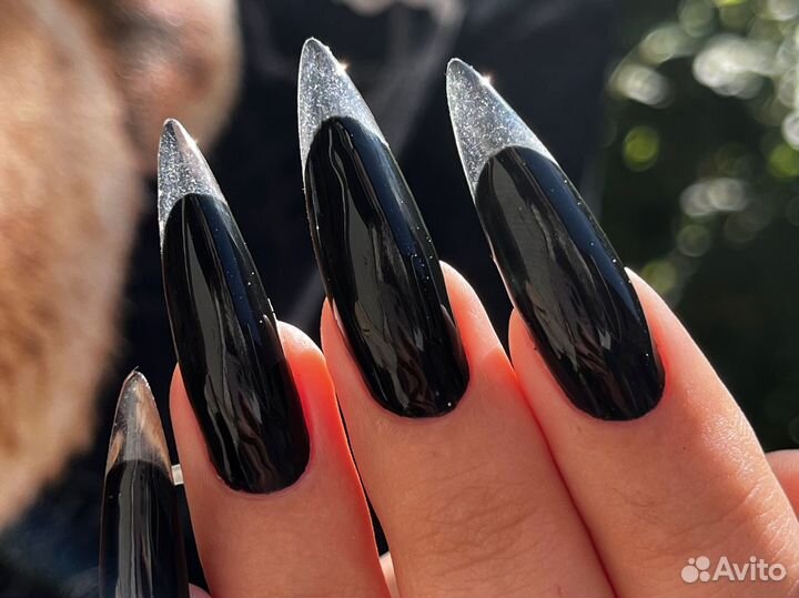 Наращивание ногтей и покрытие, педикюр