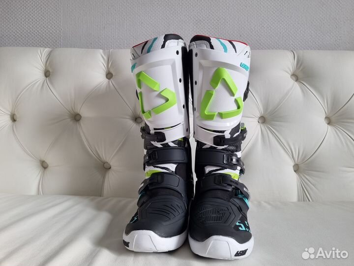 Эндypo Moтokpoccовые Мотоботы Leatt 5.5 Тigеr V23