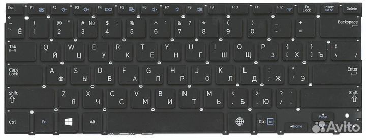 Клавиатура Samsung NP530U3C-A08RU OEM