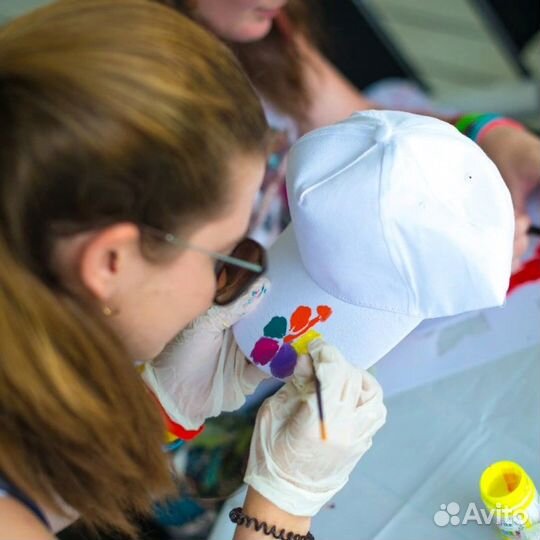 Мастер-класс для детей.Роспись футболок.Аниматоры