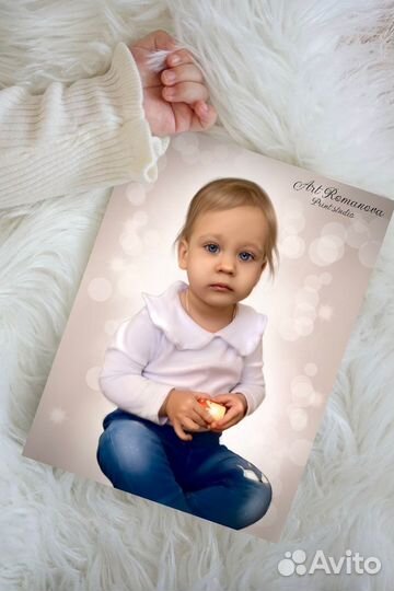 Портрет на холсте по фото