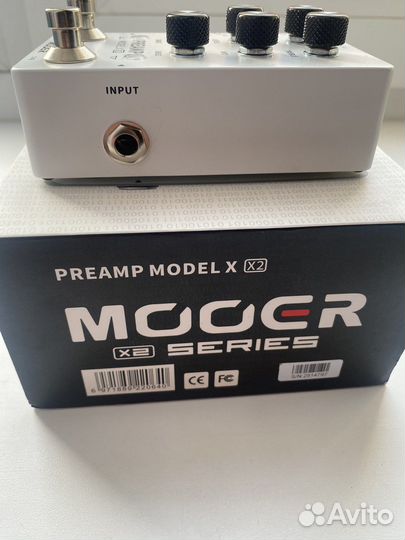Mooer Preamp Model X2 гитарный моделирующий преамп