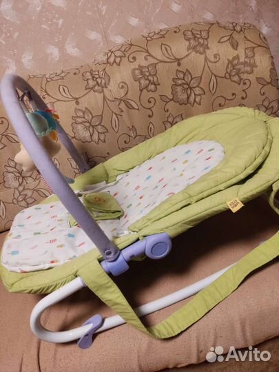 Шезлонг happy baby для новорождённых