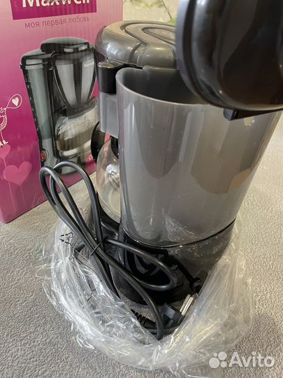 Кофеварка Maxwell MW-1660-BK