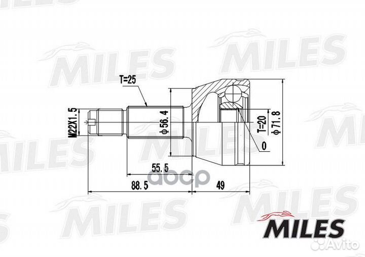 GA20104 GA20104 Miles