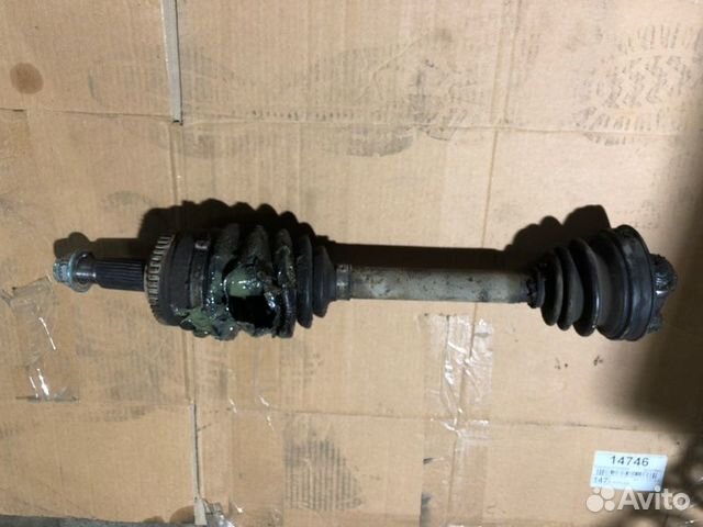 Полуось (привод) передний левый Ssangyong Actyon