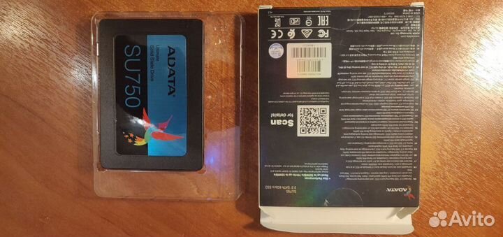 Жесткий диск SSD 256GB Adata