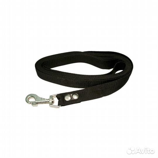 Поводок 0421Ч капрон средний длина 5 м черный