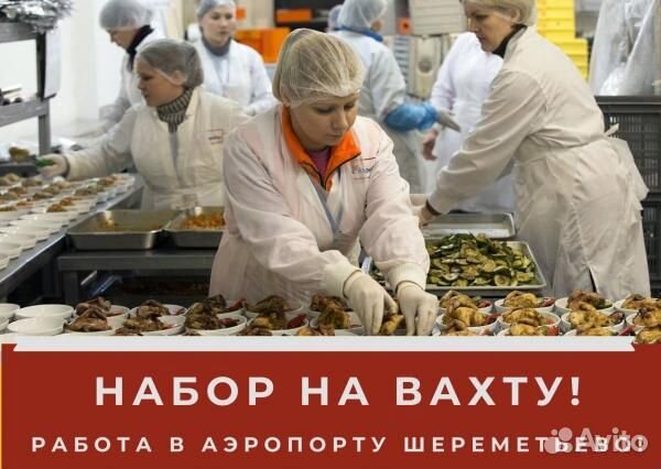 Мойщики в Аэропорт Вахта Москва Питание 2 Раза