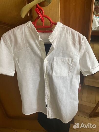 Рубашки школьные 134-146