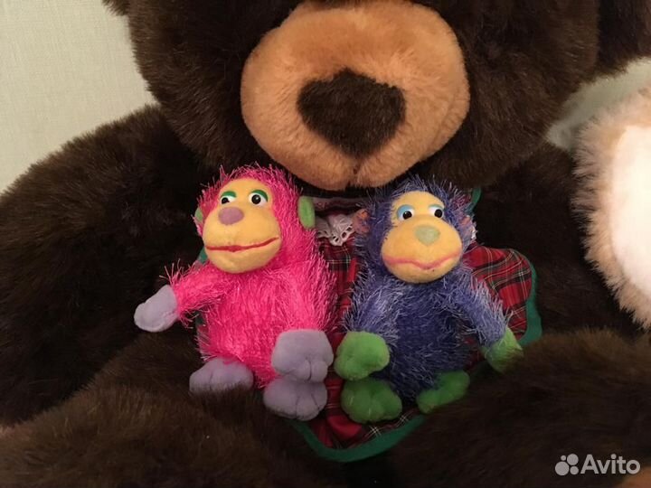 Мягкая игрушка Мишка Мышка Зайка Львёнок