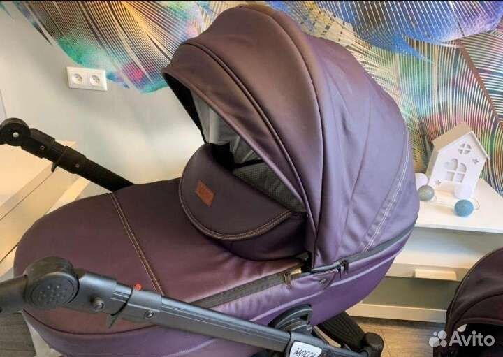 Коляска Verdi Mocca 3в1(эко-кожа)