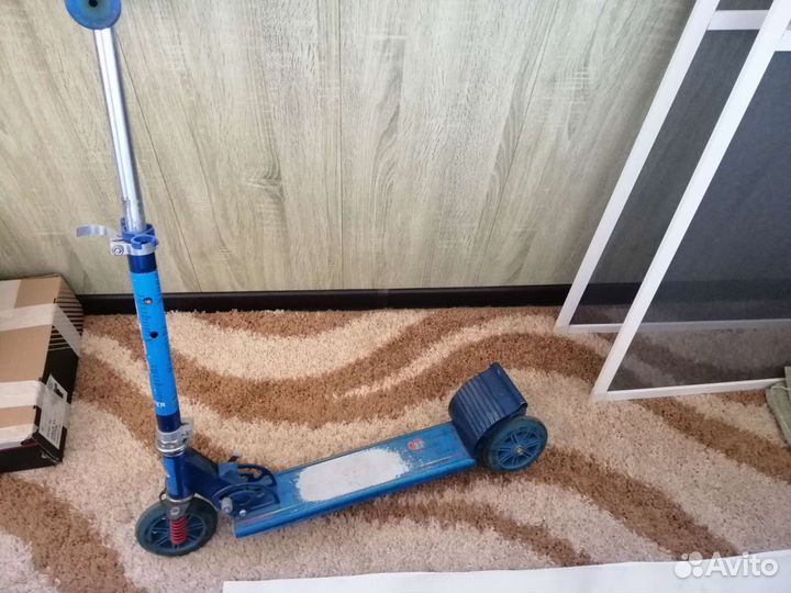 Самокат детский трехколесный бу