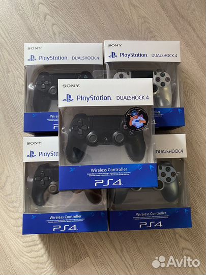 Dualshock 4 v2 геймпад для PS4, пк, разные цвета