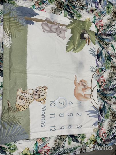 Фото плед для малыша с кольцом