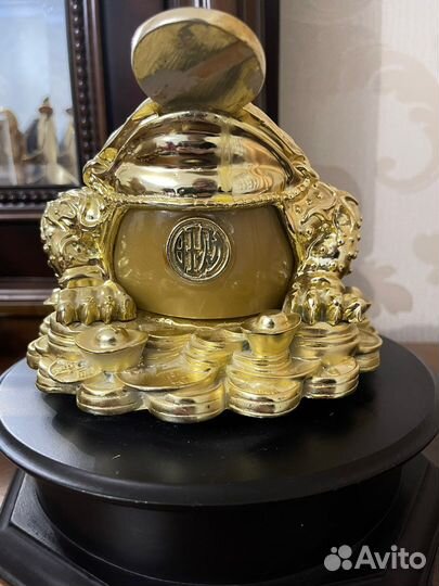 Высота с подставкой 18см, диаметр20 см