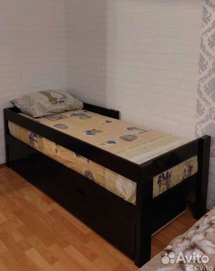 Детская кровать от 3 лет с матрасом бу