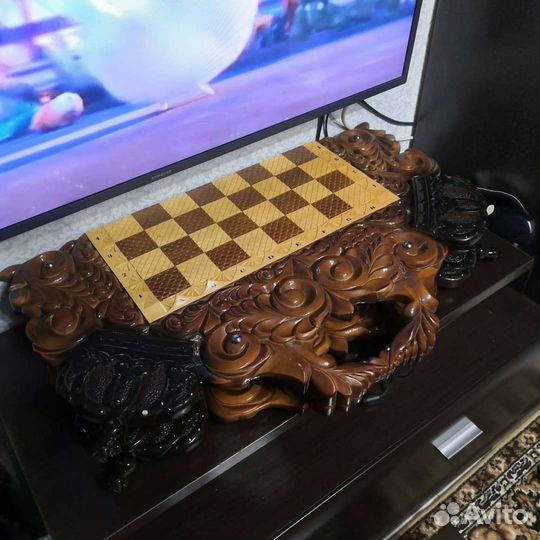 Нарды ручной работы резные