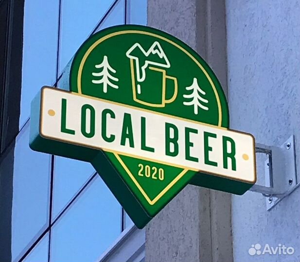 Яркая Вывеска Реклама для Вашего Бизнеса