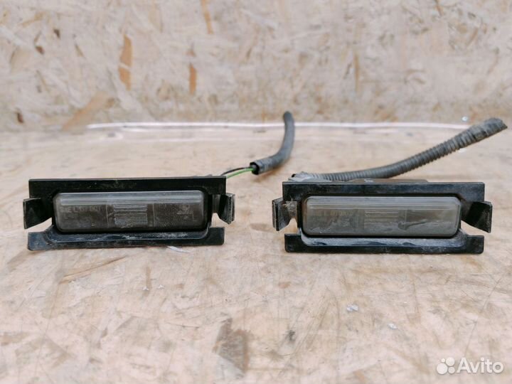 Фонарь подсветки номера Kia Ceed