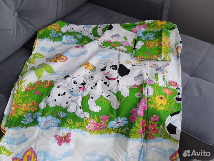 Комплект постельного белья в детскую кроватку