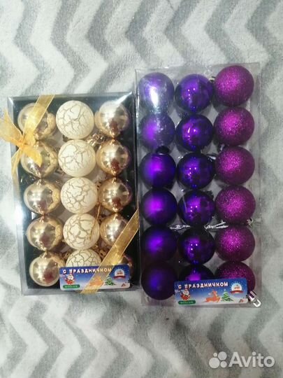 Новогодние шары на елку