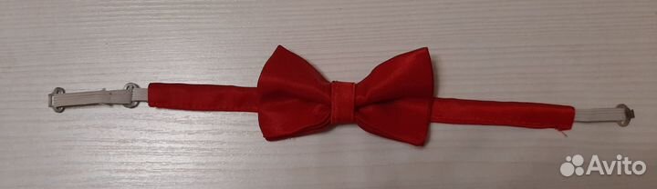 Галстук бабочка для мальчика красный