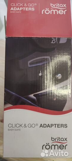 Адаптеры click&go для автолюльки britax romer