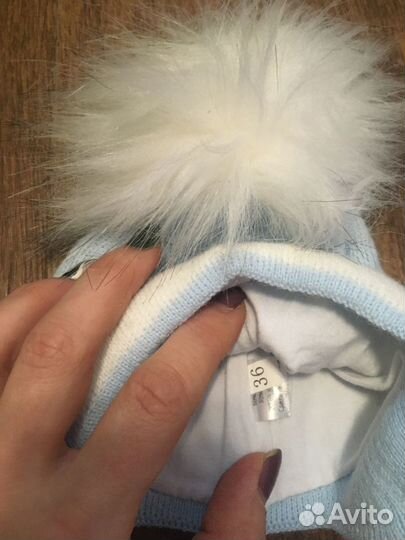 Шапка детская на мальчика р 36, 40, 42