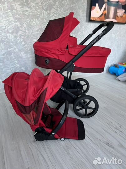 Коляска cybex balios S Lux ferrari 2 в 1