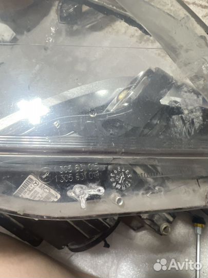 Стекло фары mersedes w204 рестайлинг