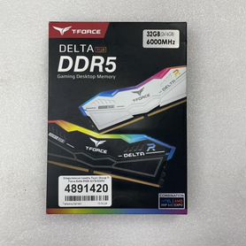 T-Force Delta RGB 32GB (16GB x2) DDR5-6000 White