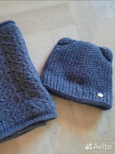 Шапка и снуд комплект