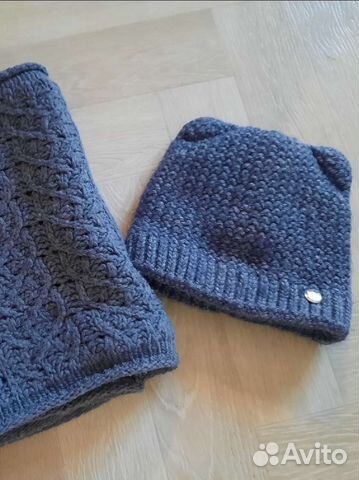 Шапка и снуд комплект