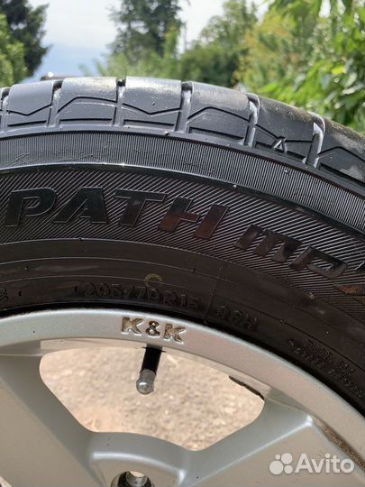 Литые диски r 15 205/70