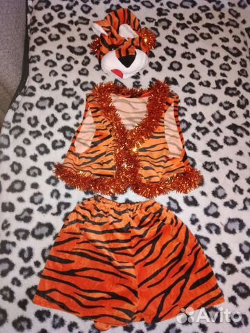 Костюм тигра 110-116р