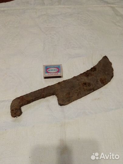 Тесак, старинный, копанина