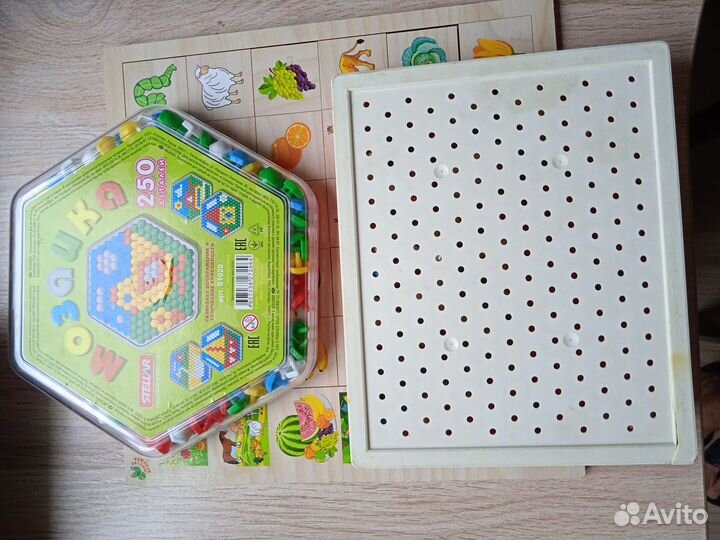 Мозаика детская, 2 шт + 1шт, все на фото