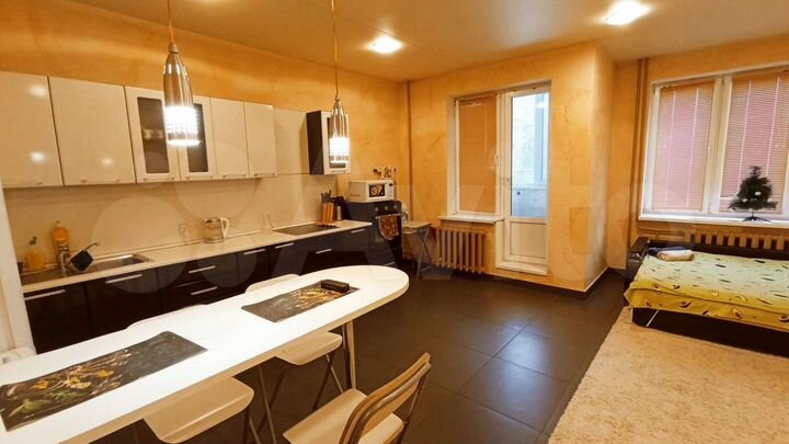 Квартира-студия, 45 м², 2/15 эт.