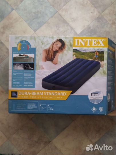 Надувной матрас intex