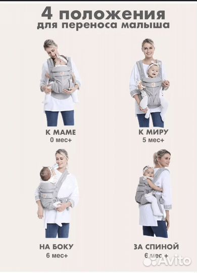 Эргорюкзак ergobaby omni 360