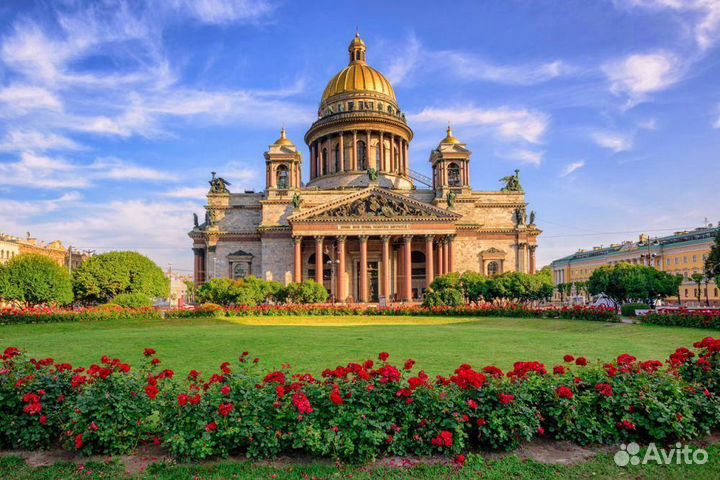 Тур в Санкт-Петербург 5дней /4 ночи