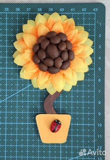 Топиарий-магнит. 8 марта