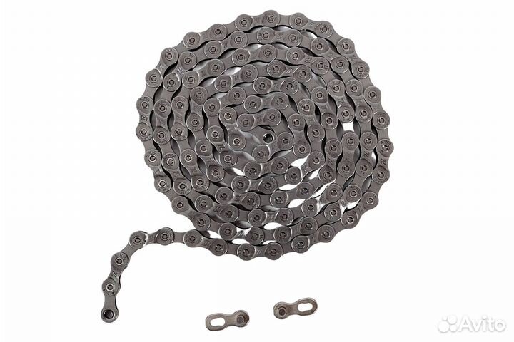 Цепь велосипедная KMC - Z9 (116), Серый (570108)