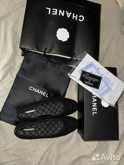 Балетки Shanel премиум оптом