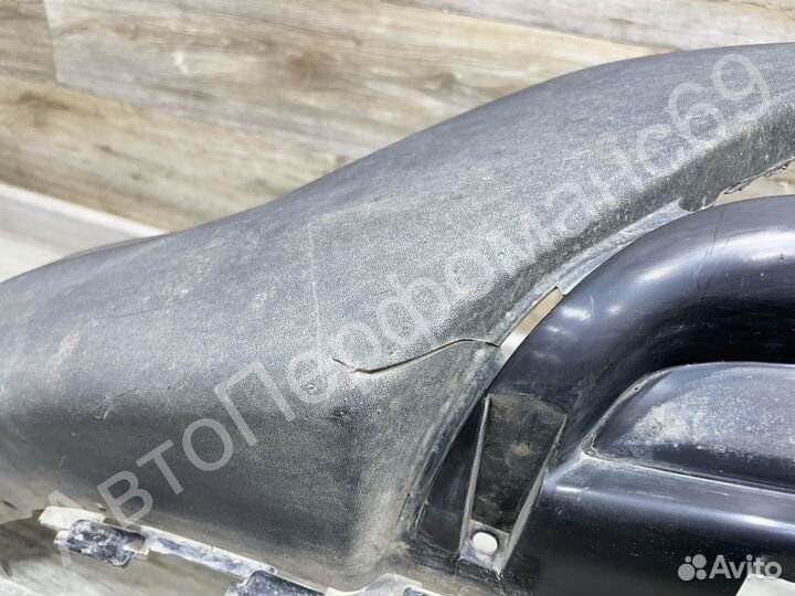 Спойлер переднего бампера Santa Fe 3 (2012-2016)