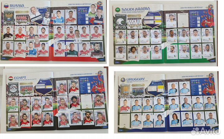 Альбом чм 2018 Panini