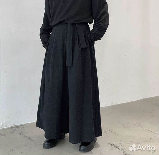 Широкие штаны Yohji Yamamoto type Flared Pants