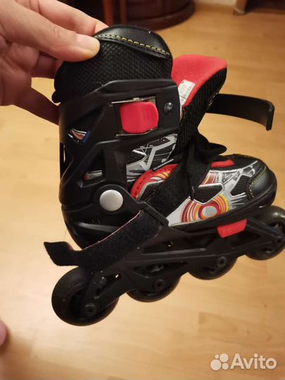 Роликовые коньки детские раздвижные р 26-31